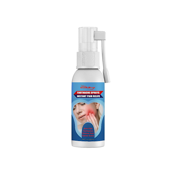 Tandvärksspray Omedelbar Smärtlindring Oral Tandvård Effektiv Tandbehandling 20ml