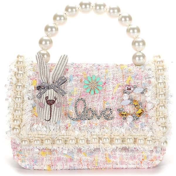 Veske for småjenter, barnegavesett, mini veske for jenter, skulderveske, crossbody-veske - mxbc