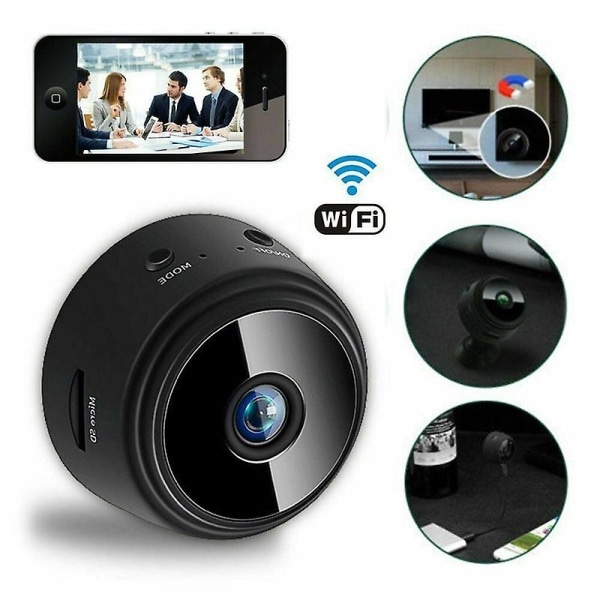 A9 Mini IP-övervakningskamera Wifi Hd 1080p Micro Wireless Voice Recorder, Nattversion Videokamera Webbvideoövervakning Nyhet