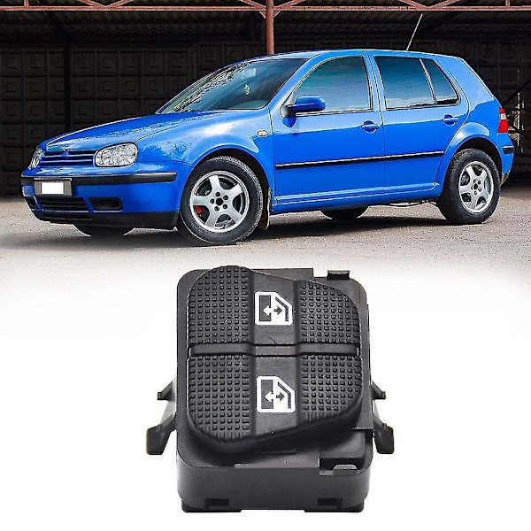Bilens elektriske vindusheisknapp, reservedeler, kompatibel med Golf 1h0959855