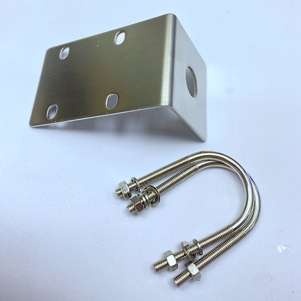 Rostfritt Stål Antennfäste med U-formade Bultar för Ham Uhf Vhf Cb Cellular Trucker Antenn Användning Accepterad