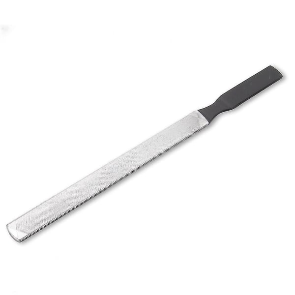Neglefil af rustfrit stål, 4 sider, 7 tommer lang