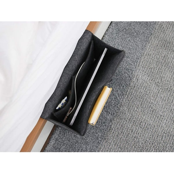 Sängficka, sängförvaring, hängande förvaringsväska för soffa, skrivbord, säng