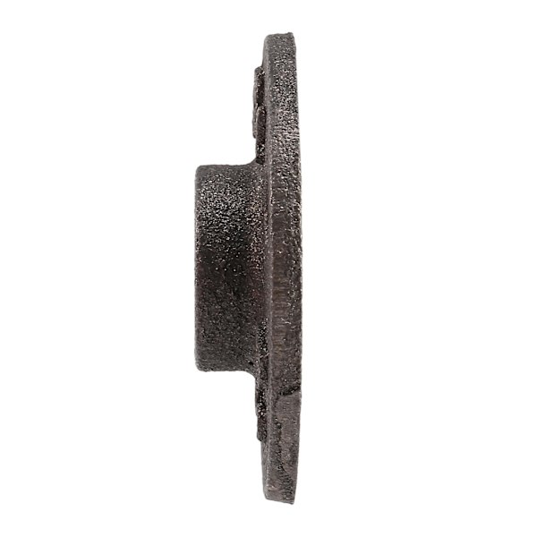 1/2 Tommer Sort Støbejern Rørfittings Gulvflans Bsp Gevind