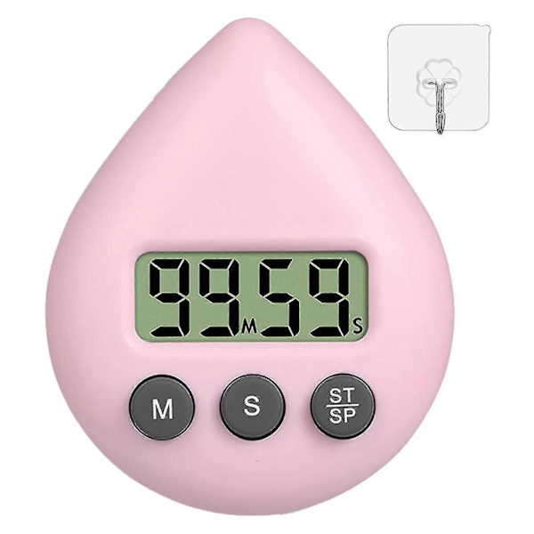 Digital Dusch Timer Trefärgad Vattentät Energibesparande Digital Timer