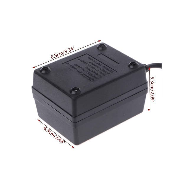 200w AC 220v til 110v Reduser Transformator Konverter Reise Strøm Eu Plugg Adapter