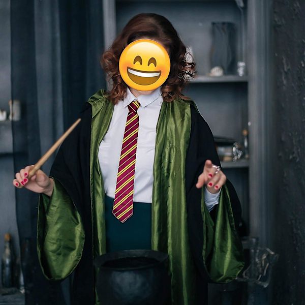 Syntymäpäiväjuhlat Cosplay-solmioasu Halloween-juhlat Solmio Punainen solmio Harrylle (punainen)