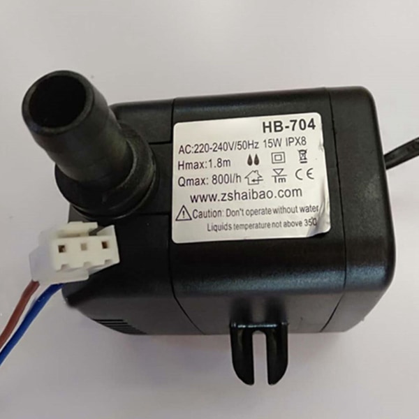 14W Neddykbar Pumpe Sirkulasjonspumpe For Kaldluftmekanisme Ismaskin Hb-704