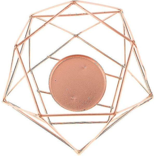 3D geometrisk lysestager til bryllup, lysestager til fyrfadslys, lysestager til bryllupsdekoration