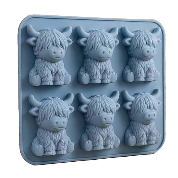 Påskehareformsett 3D silikonisbitform Matkvalitets trygg BPA-fri non-stick påskehareform for baking av sjokoladekakepuddingfudge-snacks B