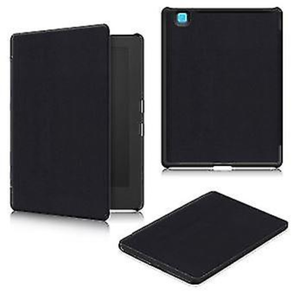Sort PU-etui til din Kobo Aura H2O Edition 2