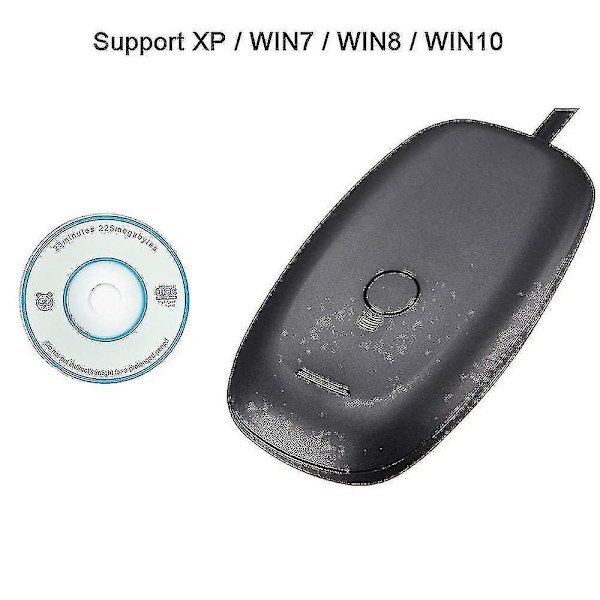 Bimirth Xdj Xbox360 Kontrollermottaker Trådløs Kontroller Til PC Adapter Trådløs Spillmottaker For Windows