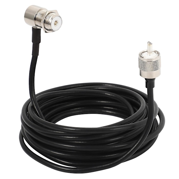 16ft RG58 PL259 UHF til SO239-stik til bilradio mobilantennemontering kabel
