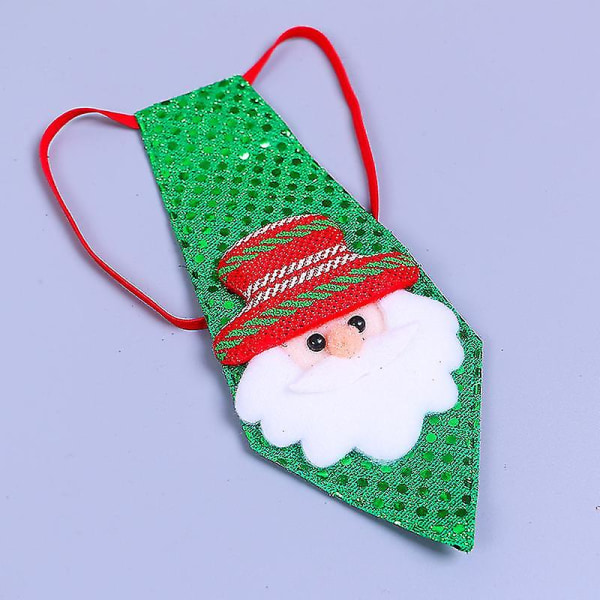 Suxm Cute Cartoon Bjørn Snemand Elf Santa Kids Christmas Chic Slips Butterfly Dans Julefest Decor Christmas Drop Ornament(