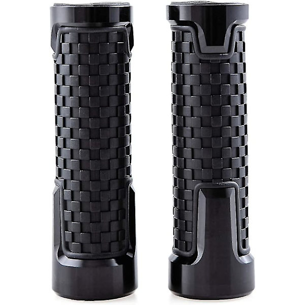 Universal Motorcykel Styrgrepp - 22mm (7/8\") 24mm (1\") Halksäker Gummi Motorcykel