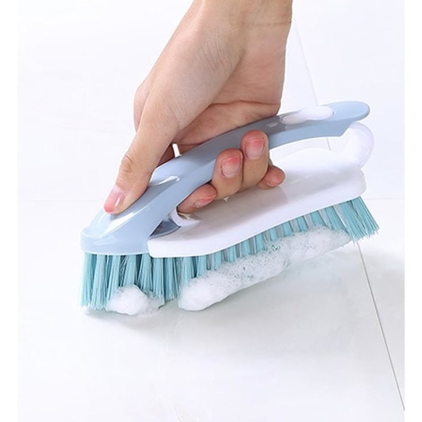 3 stk. Skrubebørste med håndtag Multifunktions nylonbørster Skrubebørste Tøjvask Rengøringsbørste Tøj Vaskebørster (tilfældig farve)