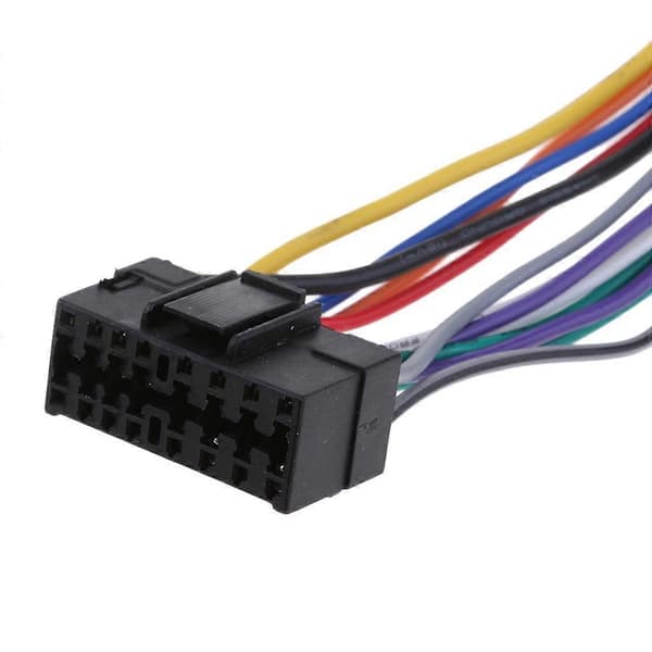 16-bens Stereo Radio ISO Ledningsnet Stik Adapterkabel Til
