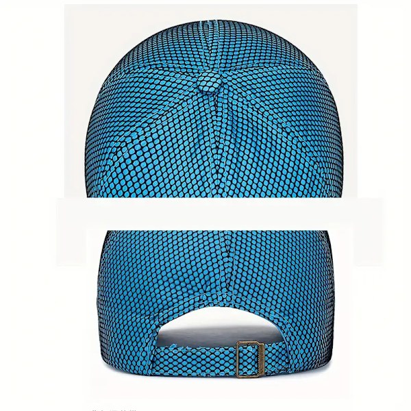 Fashion Jelly Color Mesh Baseball Cap - Justerbar Dad Hat til Kvinder og Mænd