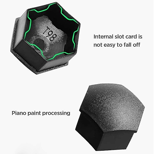 Til Tesla Hjulkapsæt Center Hub Cap Sæt Hjulmøtrik Dæksel Center Modifikation Hub Cover Til Model Y Mode 3 Mode S Mode X
