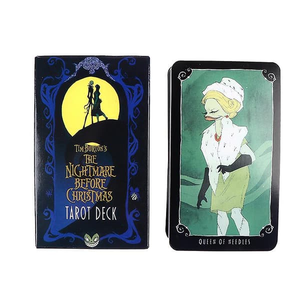 The Nightmare Before Christmas Tarotkort Spådom Divination Deck Brädspel