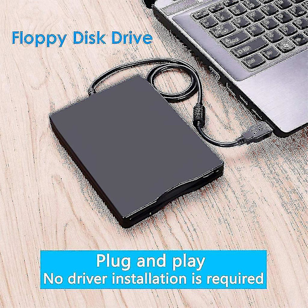 3,5 tums USB-mobil diskettstation Bärbar 1,44 MB Extern Diskett F