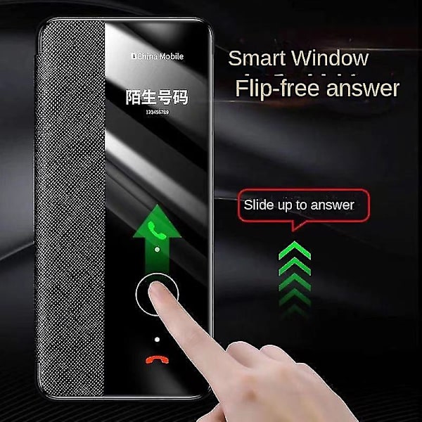 Officiel Samsung Galaxy S9 LED Flip Cover - Sort