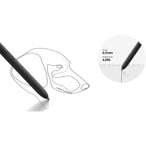 S23 Ultra Pen Ersättning för Samsung Galaxy S23 Ultra 5g Touch Stylus Pen S Pen + Ersättningsspetsar/spetsar (lavendel)