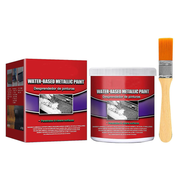 100ml Metallisk Rustfjerner Vannbasert Metallisk Maling Rustomdanner