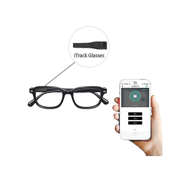 Ny Brille Locator Bluetooth Gps Tracker For at finde Glas Smartphone App Brillefinder