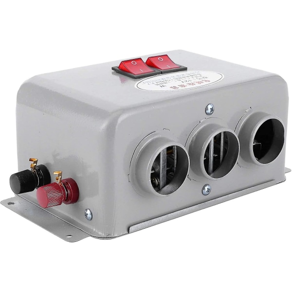 Vindusvisker Defogger Defroster, 12v Kompakt Bilvarmer 3 Hull 600w-800w Vinter Rask Oppvarming Varmer Frost Fjerning Lav Støy Portabel