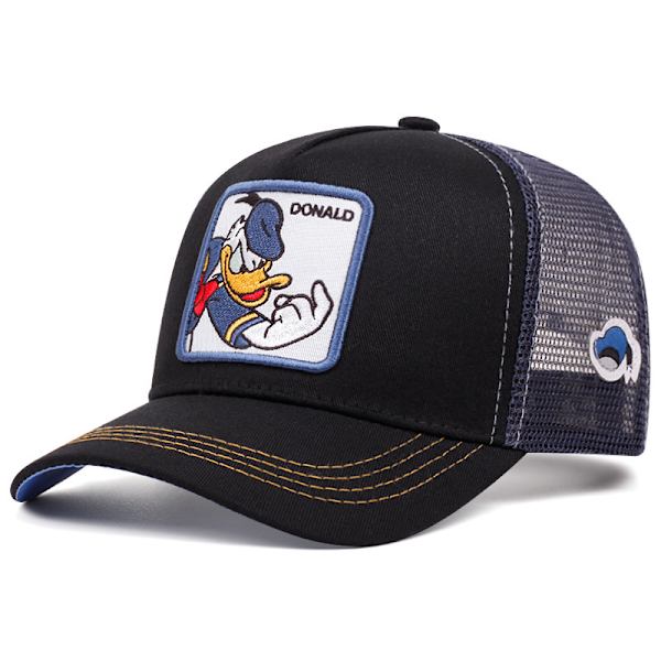 Sarjakuva Baseball-lippis Kesä Mesh-lippis Amerikka Hattu Aurinkohattu Muodikas ja Monipuolinen