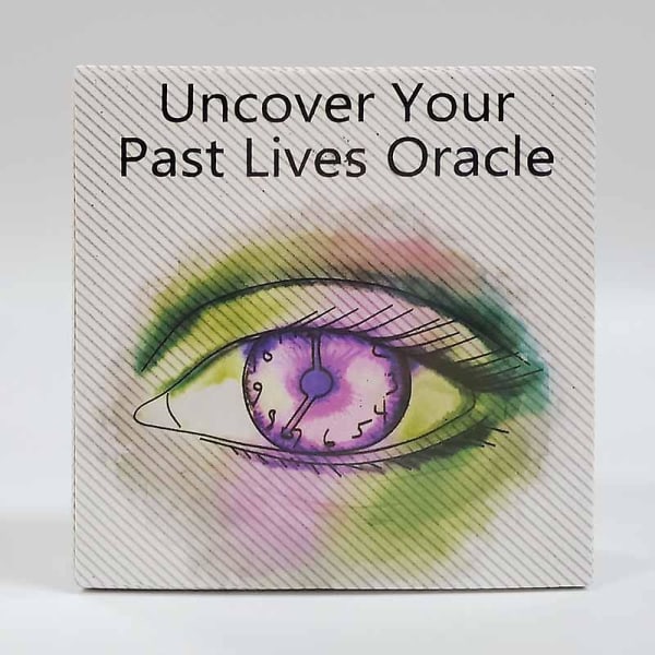 Afdække dine tidligere liv Oracle Party Board Game Card