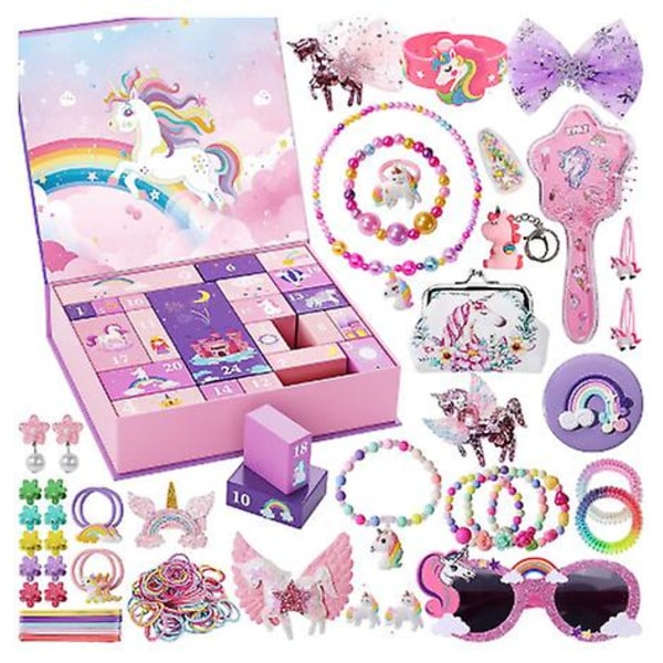 Advent Calendar For Girls - Unicorn Gifts For Girls Advent Calendar 24 Days Of Surprises