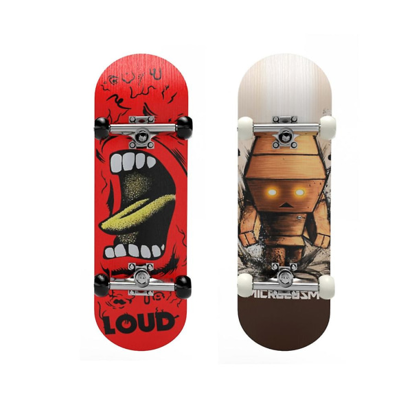 2xfinger Skateboard Toy Mini Skateboards For Fingers Toy Bord Skate Game