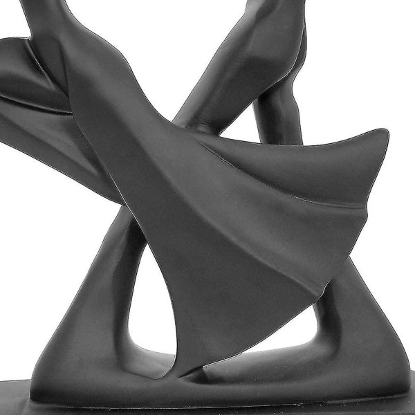 Dansende statue dansende par statue - hjemmekontor art deco, gave til kæreste kone par jubilæum fødselsdag bryllup, harpiks s