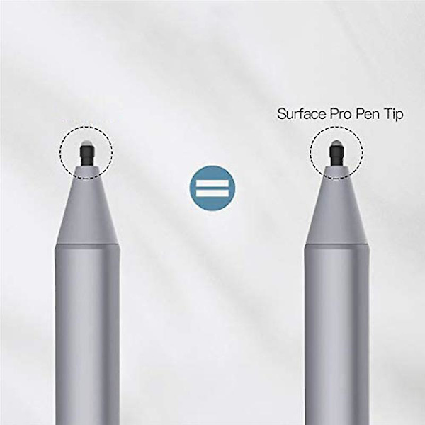 5 stk pennespiss Stylus pennespiss 2h 2h erstatningssett for Surface Pro 7/6/5/4/book/studio/go