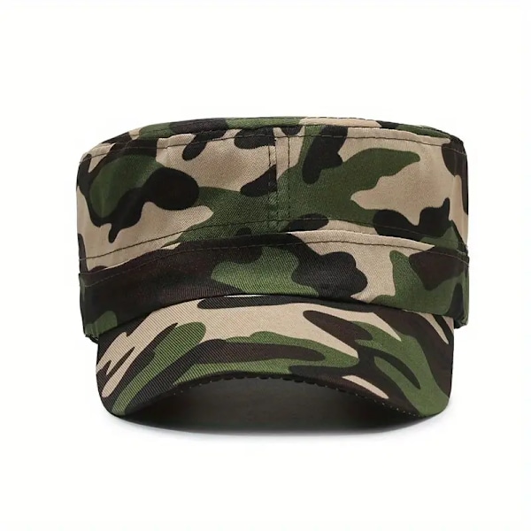 Unisex Camo Forest Harjoituslippis Ulkoilmakäyttöön - Hikoilunsiirtokykyinen ja Hengittävä