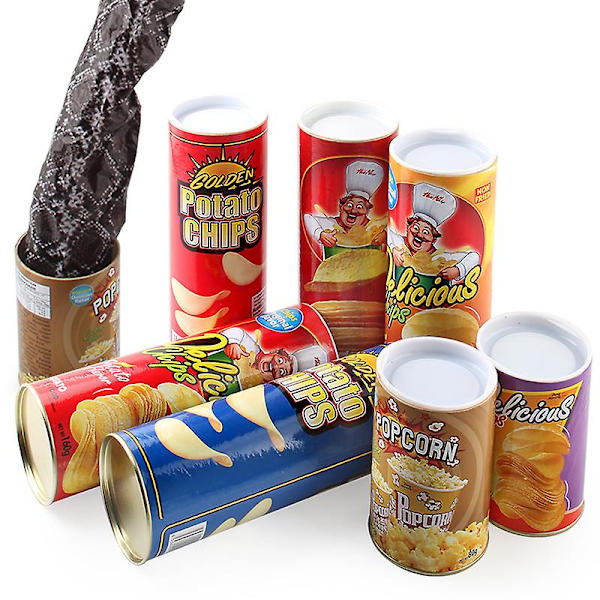 684-0.134kg# Potatischips Studsande Orm April Fool's Day Present Spoof Spoof Potatischips Orm Leksak Spoof Present Leksak Simulering Orm