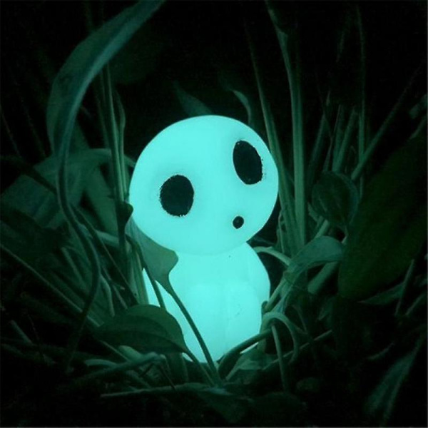 10 st Luminous Dekoration Trädandar Mikrolandskap Figur Ornament Utomhus Glödande
