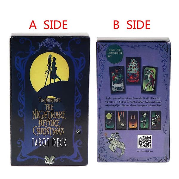 The Nightmare Before Christmas Tarotkort Spådom Divination Deck Brädspel
