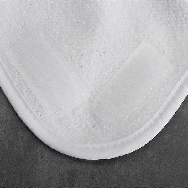 8 stk. udskiftelige dampmoppe mikrofiberklude til H2O X5 moppe trekantet moppe