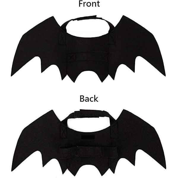 2 Pak Halloween Kattekostume Flagermusvinger Til Katte Killinger Hvalpe Halloween Kostume Tilbehør Kæledyr Cosplay