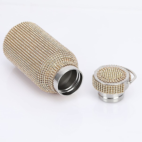 Vakuumkopp, Isolerte Rhinestone Vakuumkopp Rustfritt Stål Termosflaske, 500ml