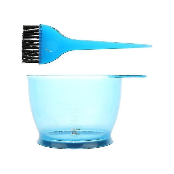 Hiusten värjäys värjäyssarja väriharja kampa sekoituskulho Salon Tint työkalu