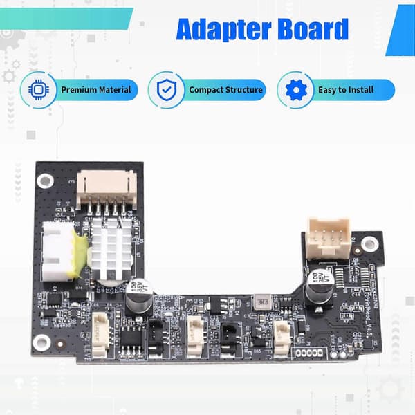 2X for Kobra S1/S1 Combo Transfer Ekstruder Hotend Adapterkort for Anycubic Kobra S1/S1 Combo Skrivehode 3D-printer