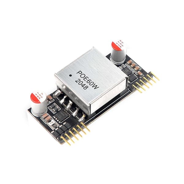 Dp1205 Poe-modul plugin-modul 12v 5a Ieee802.3bt 1500vrms isolasjon
