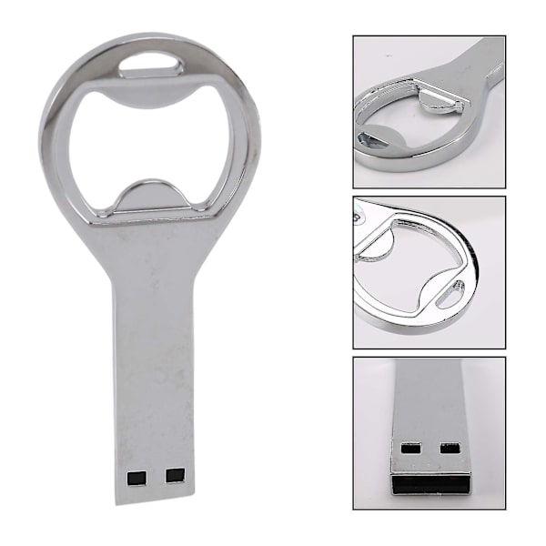 Usb-muistitikku 2.0 Flash-asema Muistilevy 3216 Gt 3 yhdessä Muistitikku + Pullonavaaja