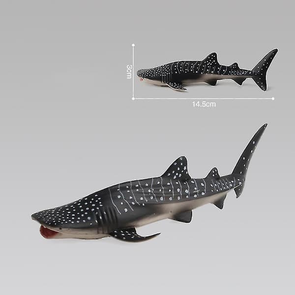 14 stk. Plast Havdyrfigurer