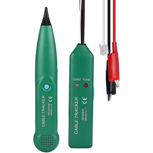 Kabelsporer, Ms6812 Kabelbrudddetektor, Multifunksjonell Wire Cable Tester for nettverksvedlikehold