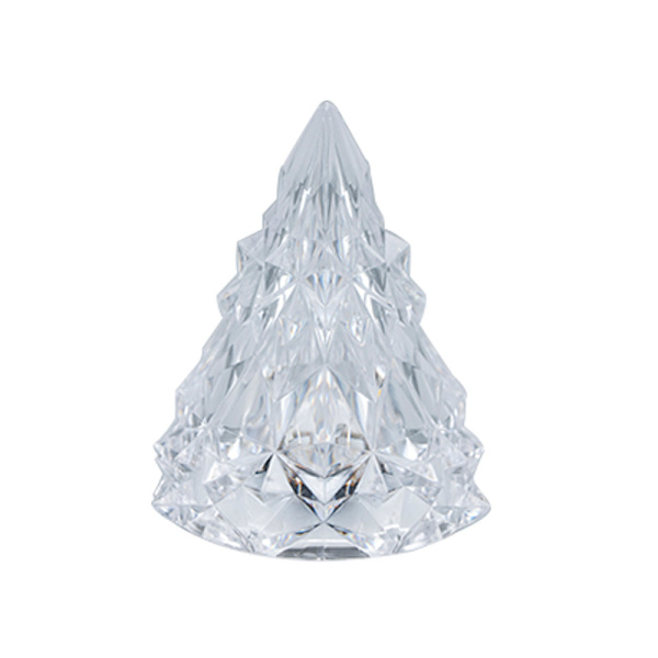 [3-pakning] Nattlys Krystall Mini Juletrelys Flammeløst LED (Hvitt lys)
